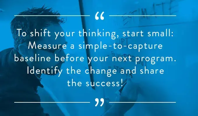 Shift your thinking quote